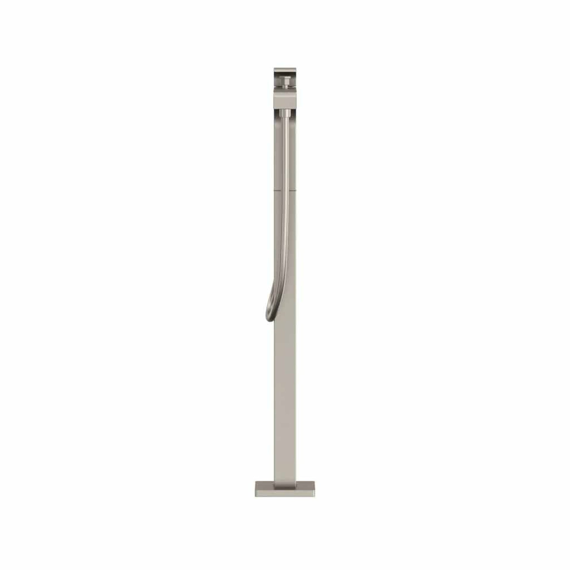 TOTO GC Brushed Nickel Floor Mounted Freestanding Tub Filler With Handshower