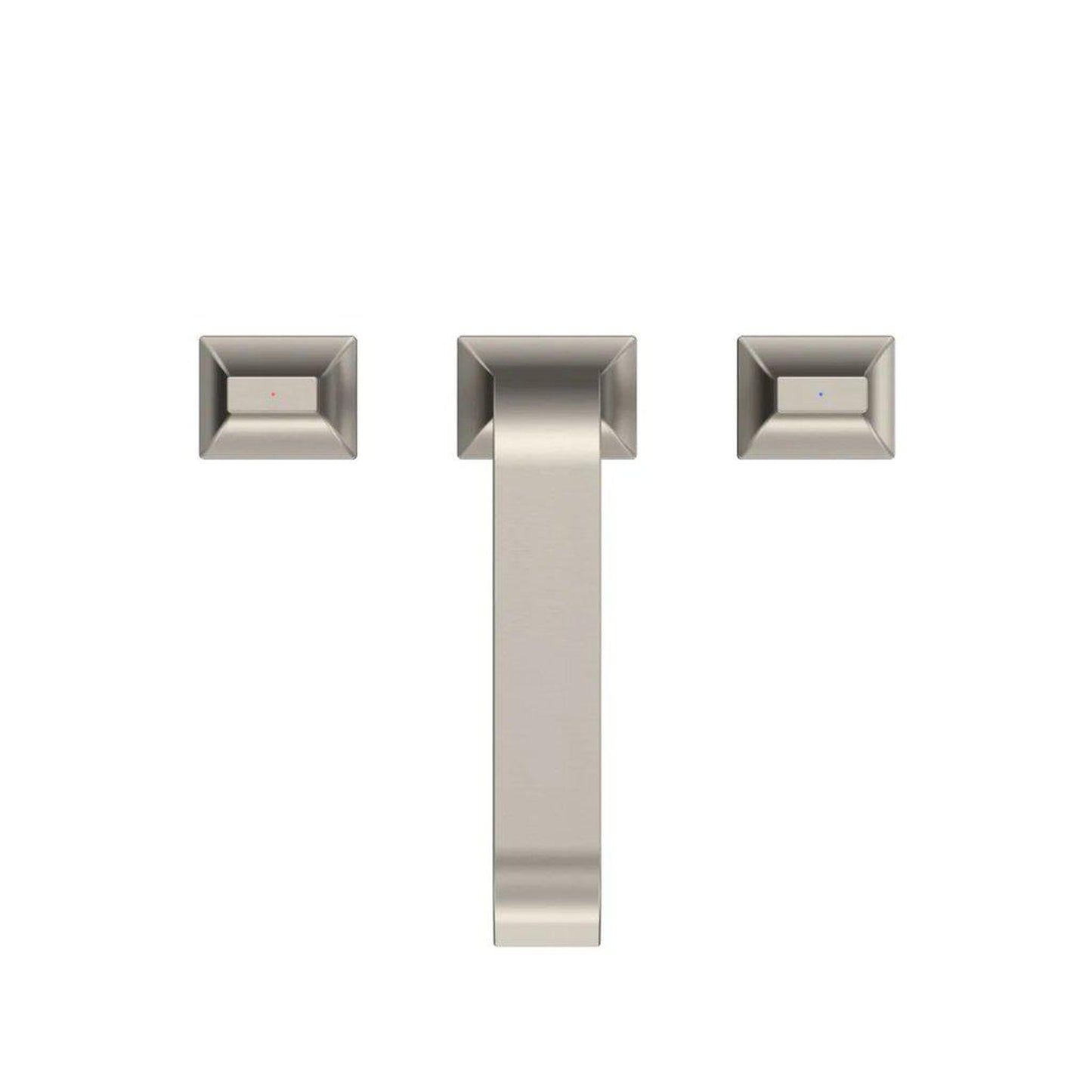 TOTO GC Brushed Nickel Three-Hole Double-Handle Deck-Mounted Roman Tub Faucet Trim