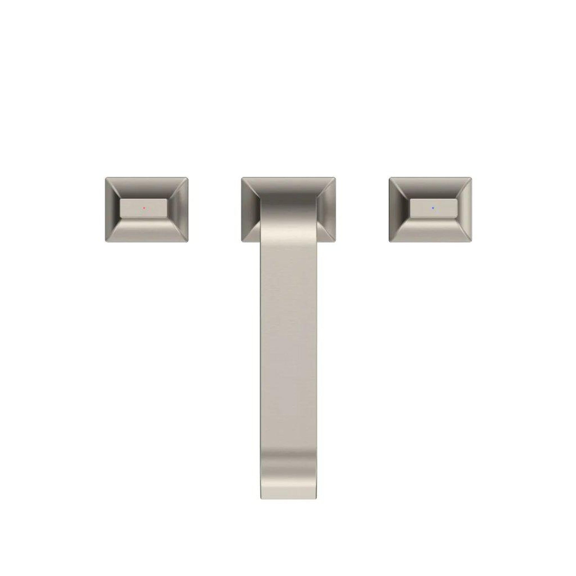 TOTO GC Brushed Nickel Three-Hole Double-Handle Deck-Mounted Roman Tub Faucet Trim