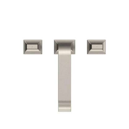 TOTO GC Brushed Nickel Three-Hole Double-Handle Deck-Mounted Roman Tub Faucet Trim