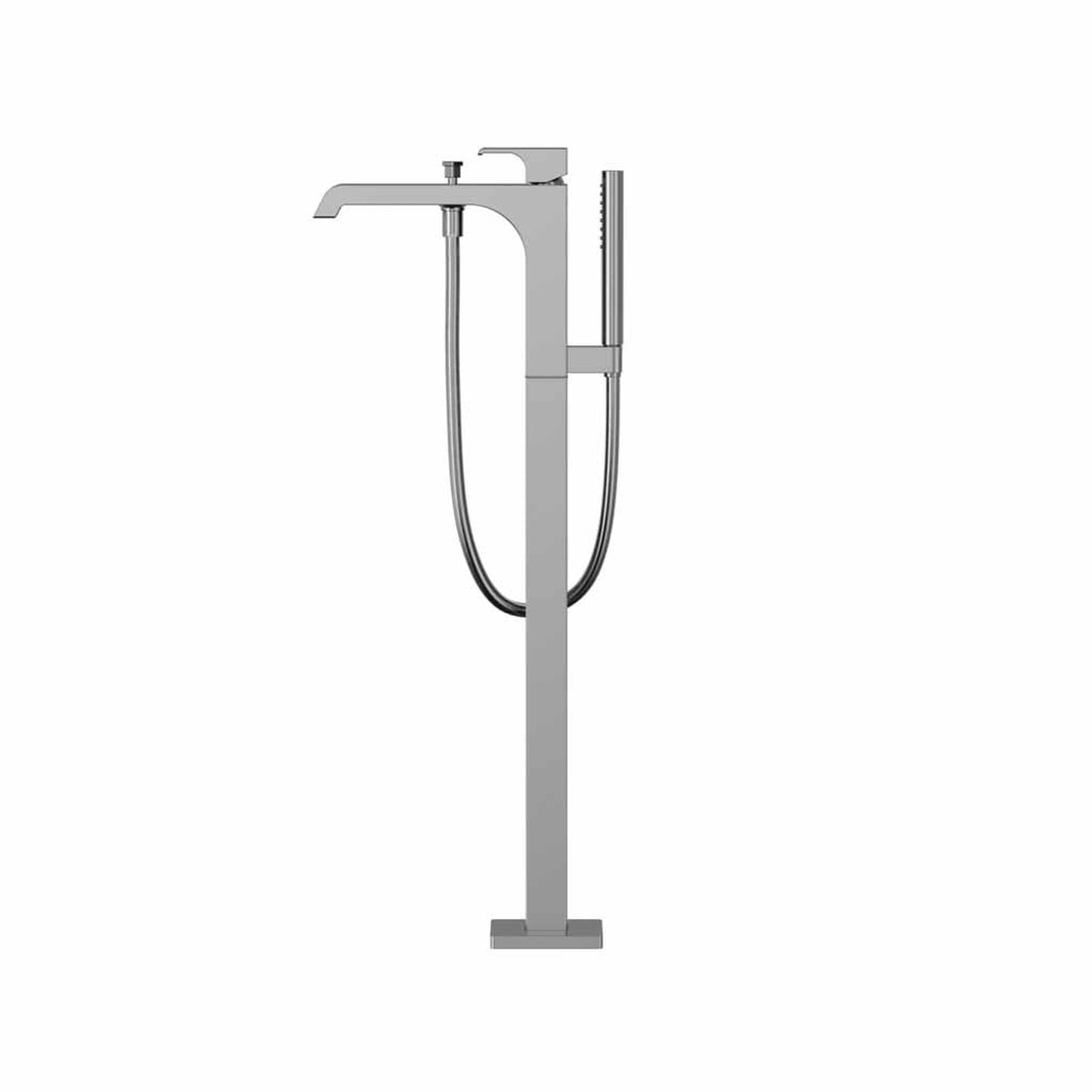 TOTO GC Polished Chrome Floor Mounted Freestanding Tub Filler With Handshower