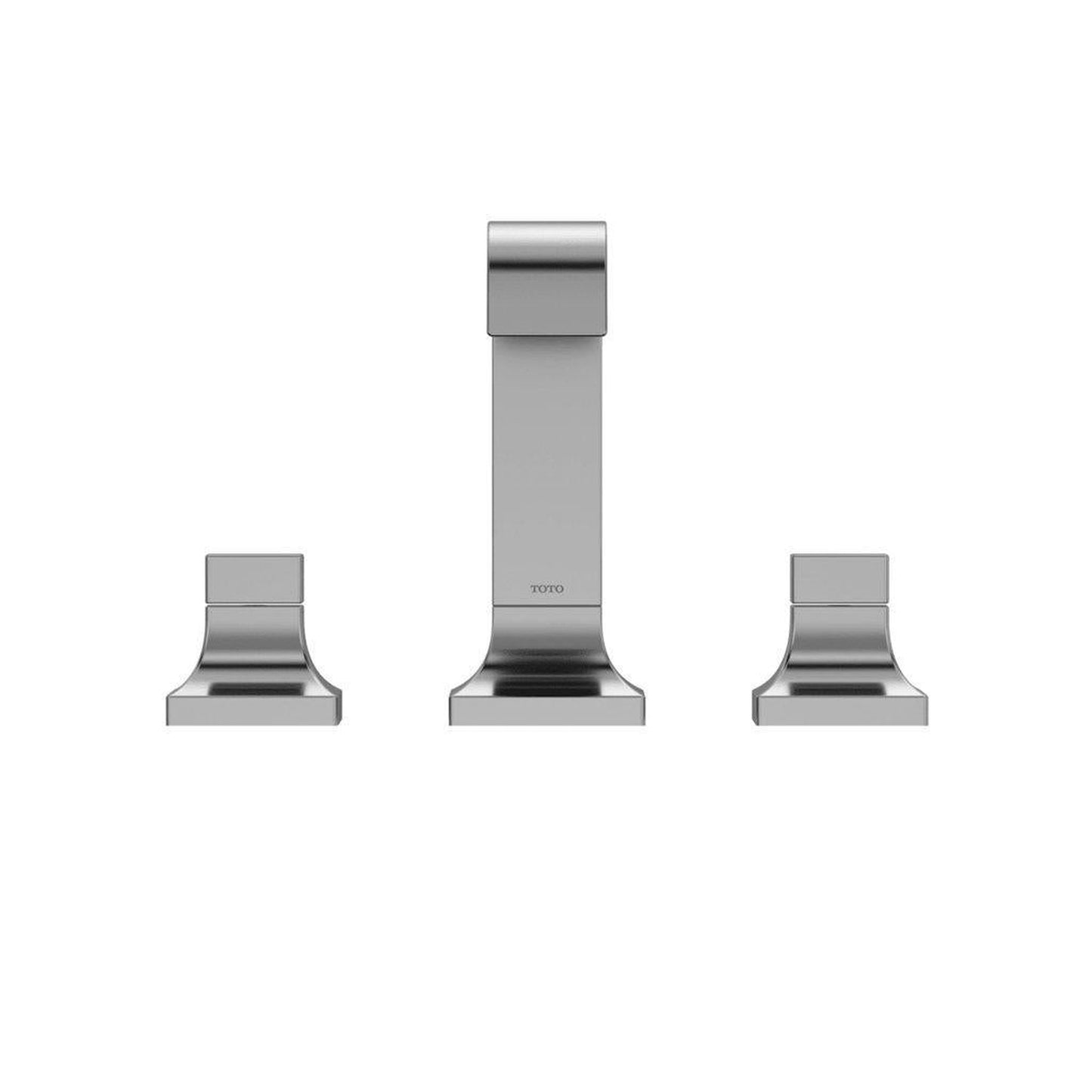 TOTO GC Polished Chrome Three-Hole Double-Handle Deck-Mounted Roman Tub Faucet Trim