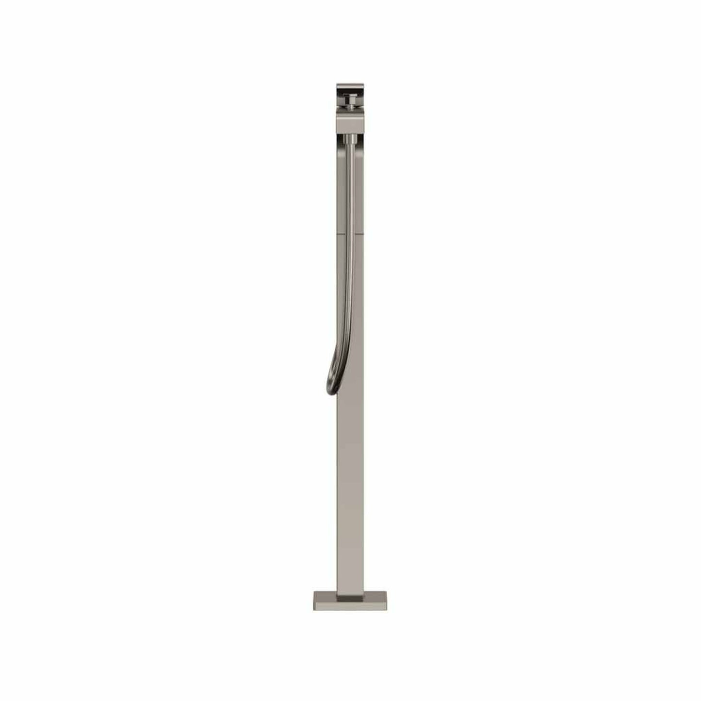 TOTO GC Polished Nickel Floor Mounted Freestanding Tub Filler With Handshower