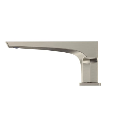TOTO GE Brushed Nickel Three-Hole Double-Handle Deck-Mounted Roman Tub Filler