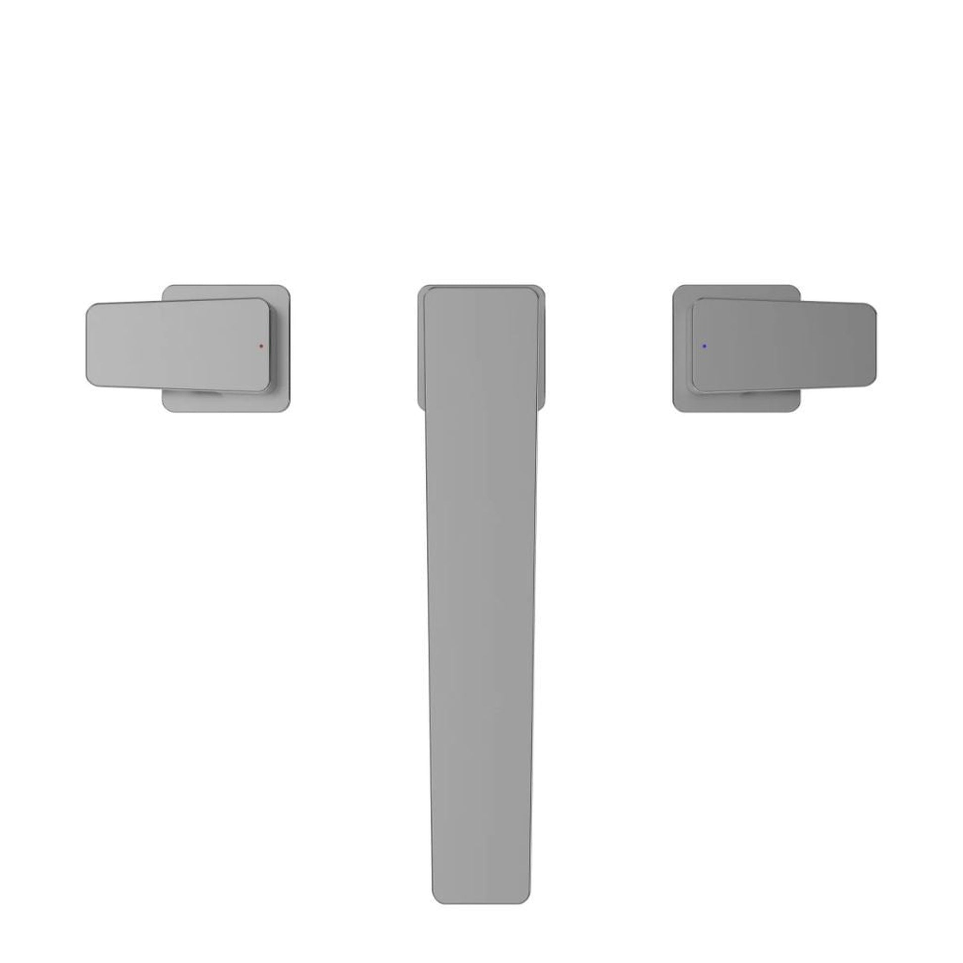 TOTO GE Polished Chrome Three-Hole Double-Handle Deck-Mounted Roman Tub Filler