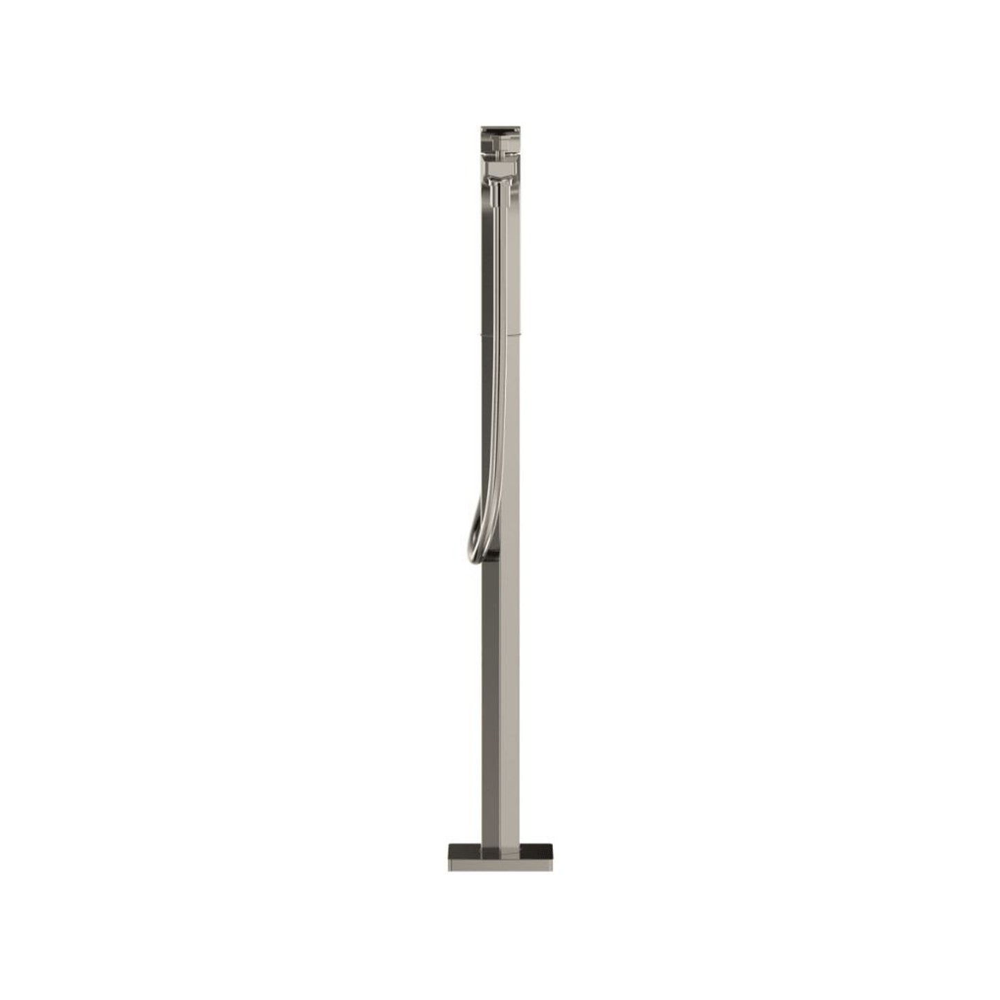 TOTO GE Polished Nickel Floor Mounted Freestanding Tub Filler With Handshower