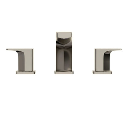 TOTO GE Polished Nickel Three-Hole Double-Handle Deck-Mounted Roman Tub Filler