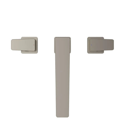 TOTO GE Polished Nickel Three-Hole Double-Handle Deck-Mounted Roman Tub Filler