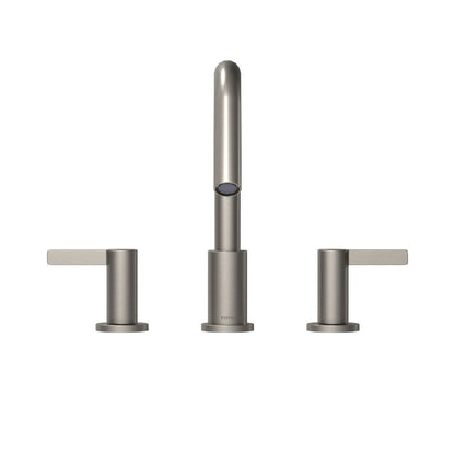 TOTO GF Brushed Nickel Double-Handle Lever Handles Deck-Mounted Roman Tub Filler