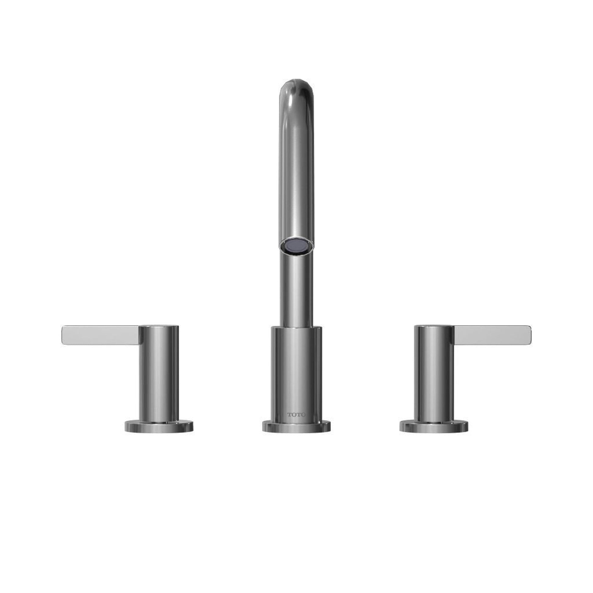 TOTO GF Polished Chrome Double-Handle Lever Handles Deck-Mounted Roman Tub Filler