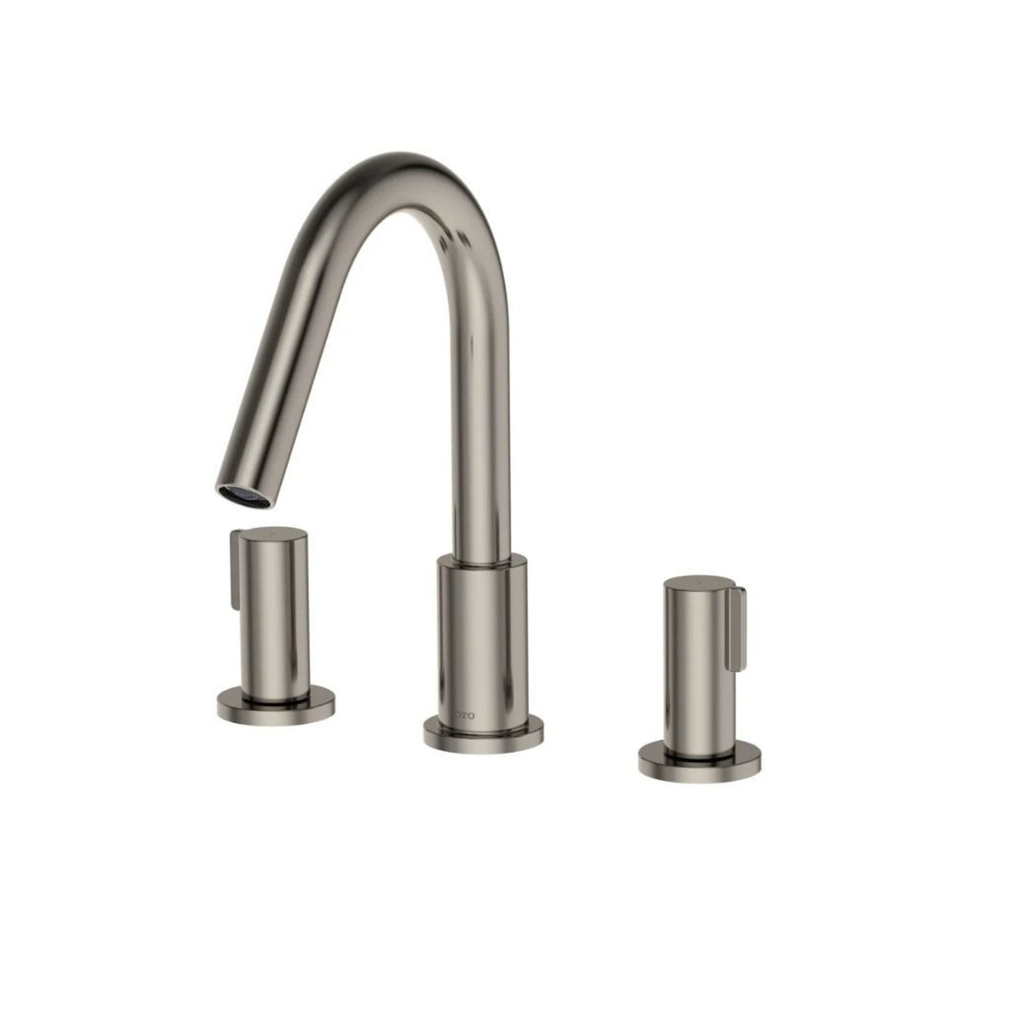 TOTO GF Polished Nickel Double-Handle Deck-Mounted Roman Tub Filler