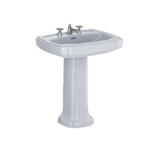 TOTO Guinevere 27-1/8” Lavatory and Ped Cotton