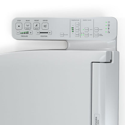 TOTO KC2 Washlet Cotton White Electronic Elongated Toilet Bidet Seat