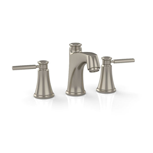 TOTO Keane Brushed Nickel Double Handle Deck-Mounted Roman Tub Faucet