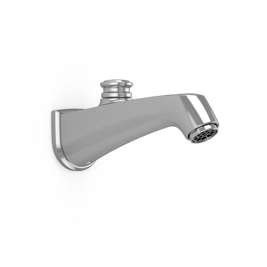 TOTO Keane Polished Chrome Wall Mounted Tub Spout With Diverter
