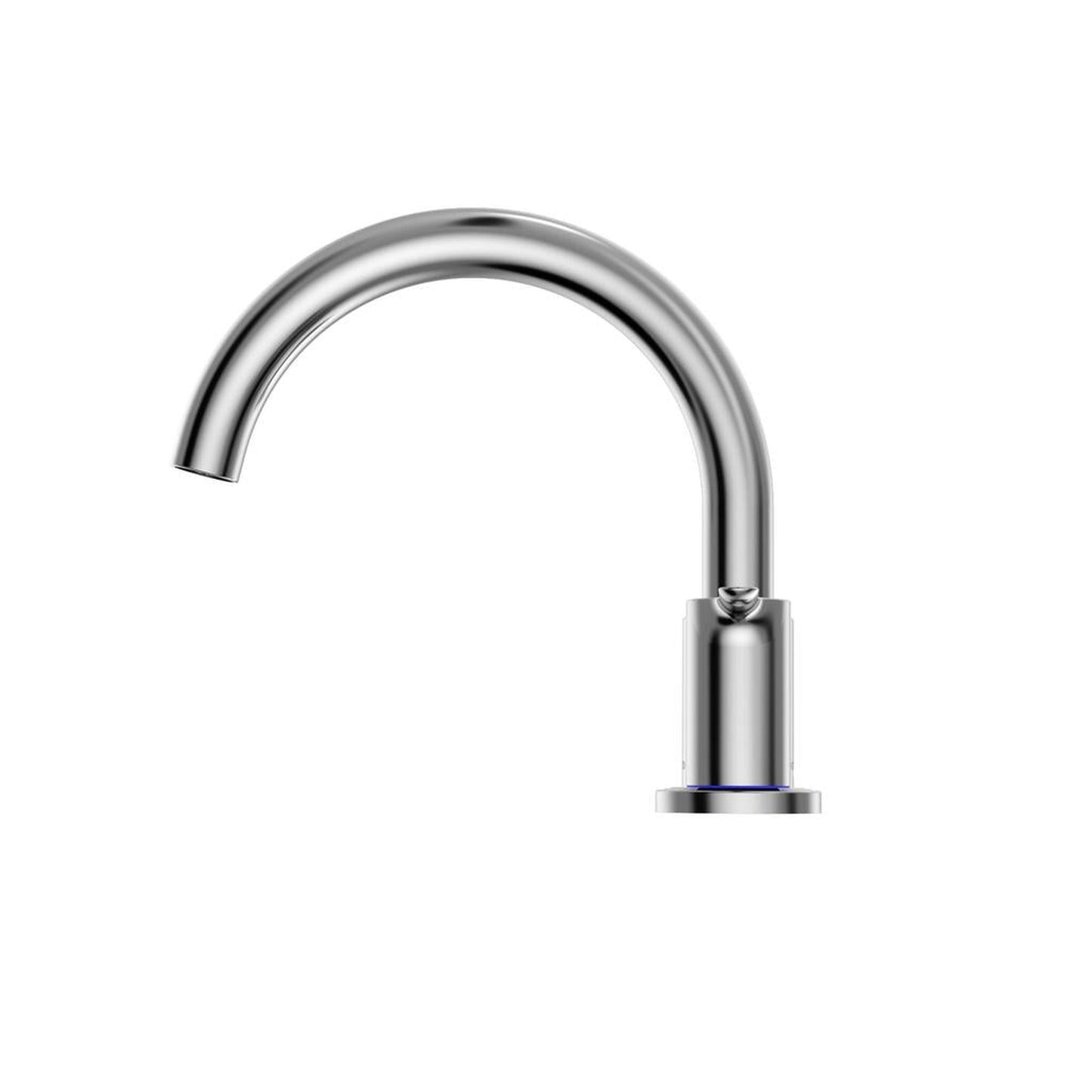 TOTO LB Polished Chrome Double-Handle Deck-Mounted Roman Tub Filler