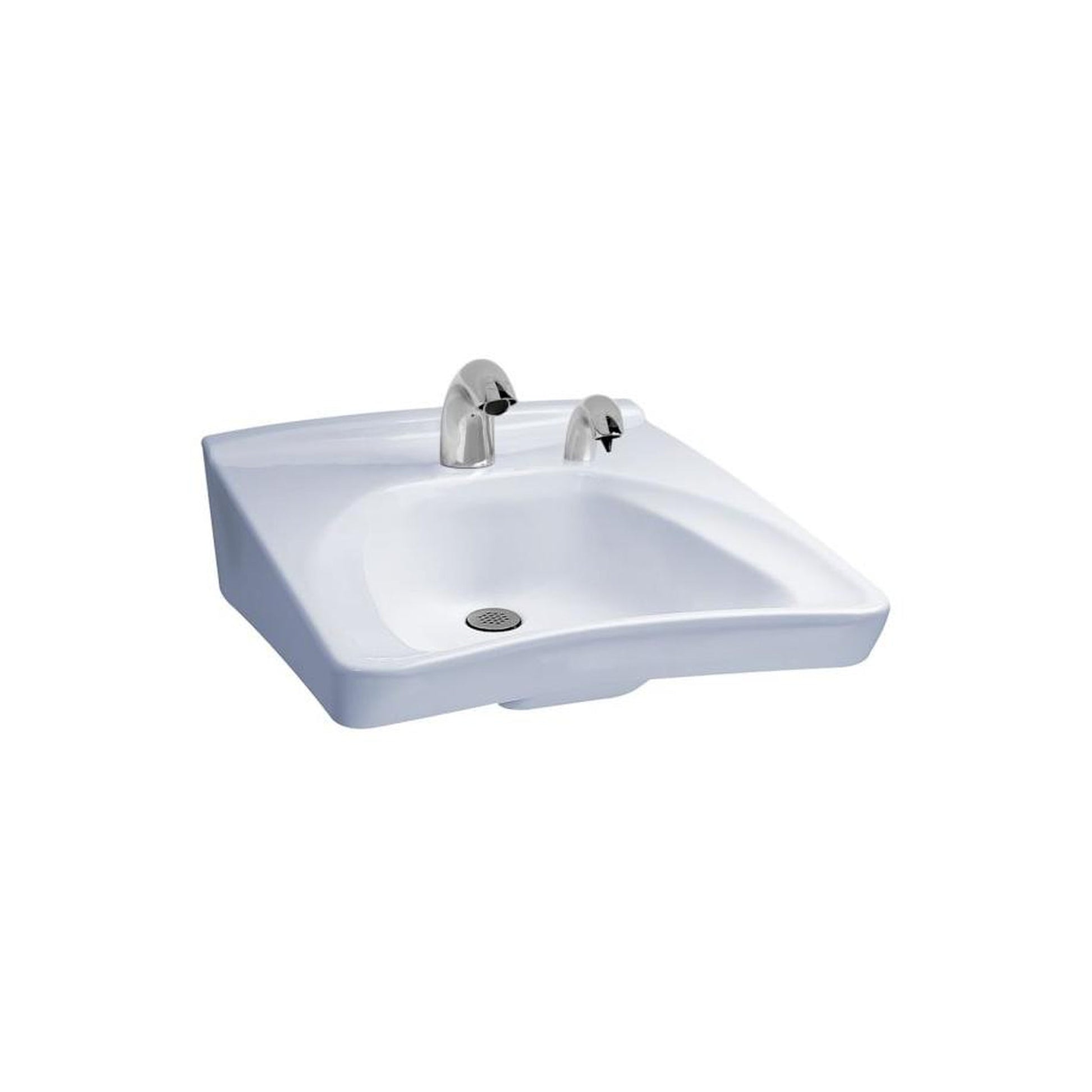 TOTO LT308A#01 1-Hole Wall MT Hdcp Lavatory Cotton