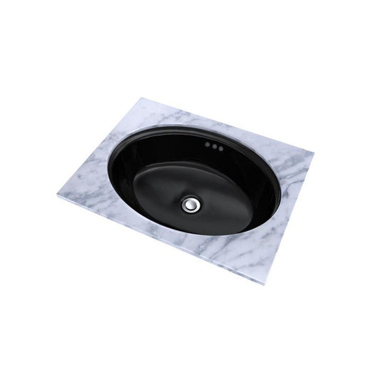 TOTO LT641#51 Dartmouth Undercounter Lavatory Ebony