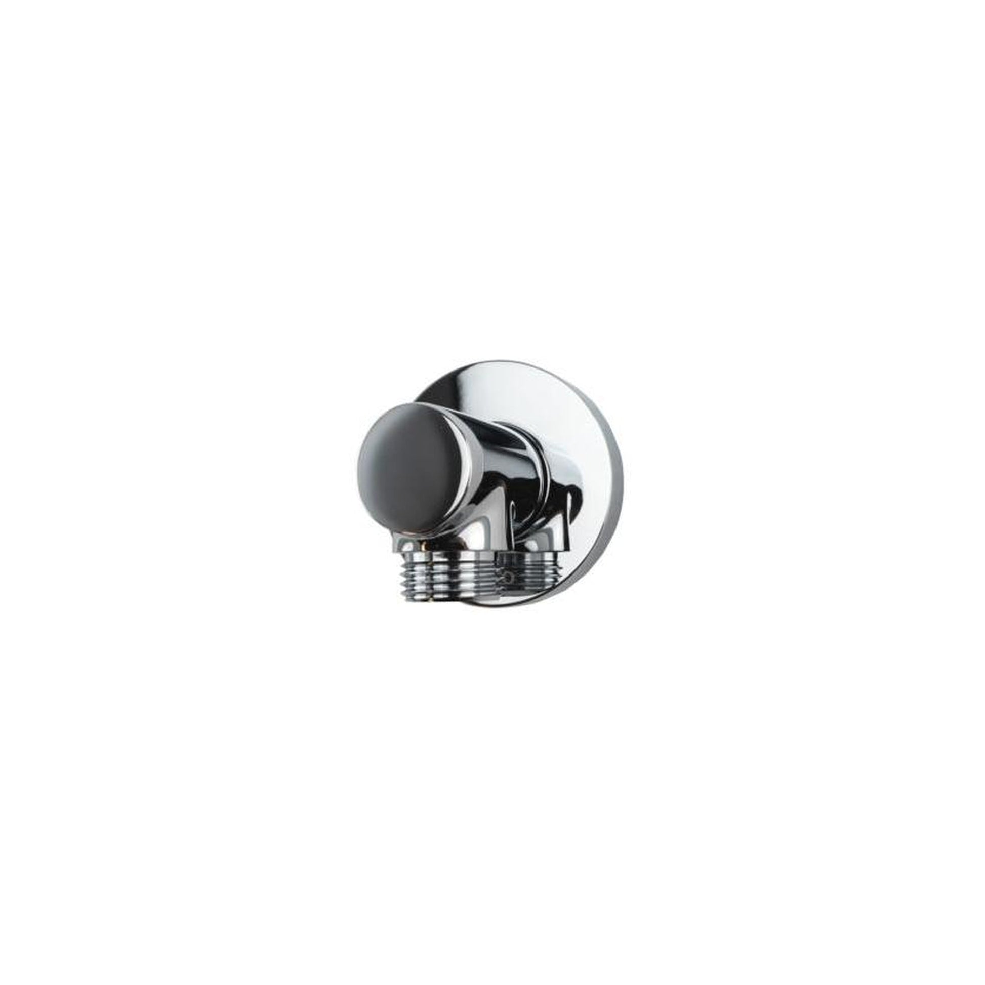 TOTO Polished Chrome Round Wall Outlet