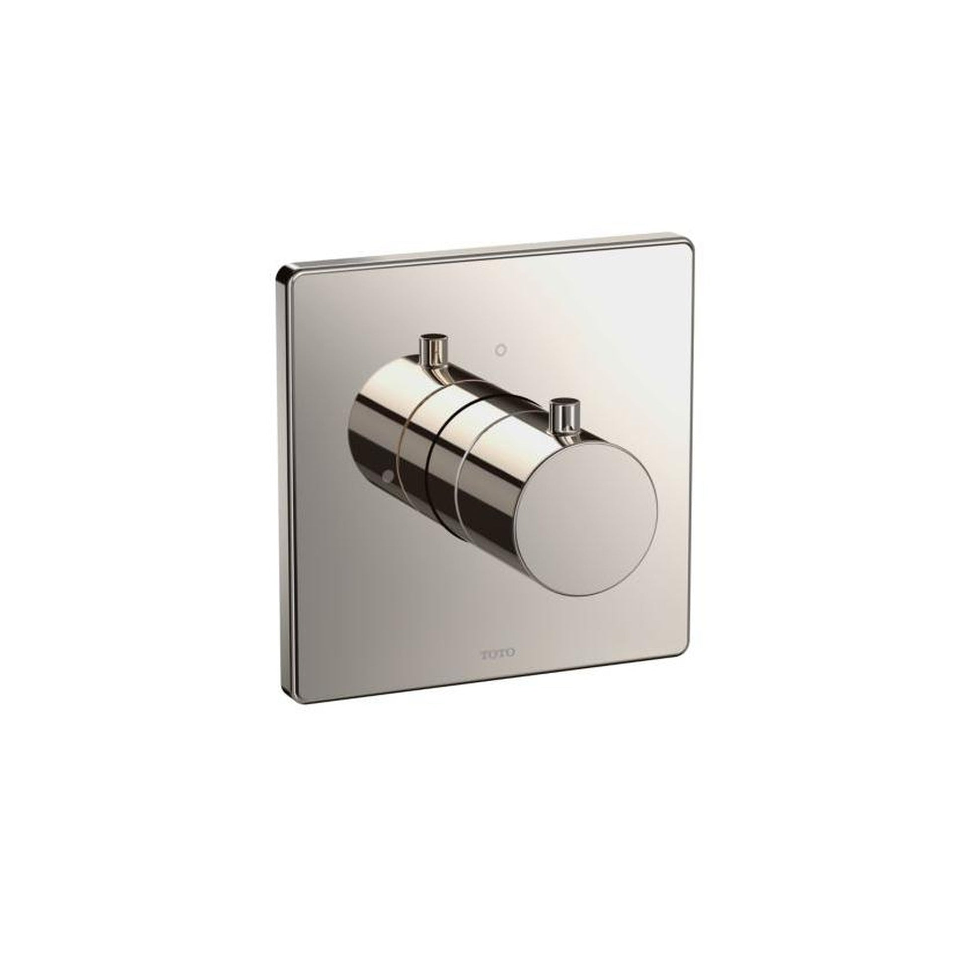 TOTO Polished Nickel Square Volume Control Valve Trim