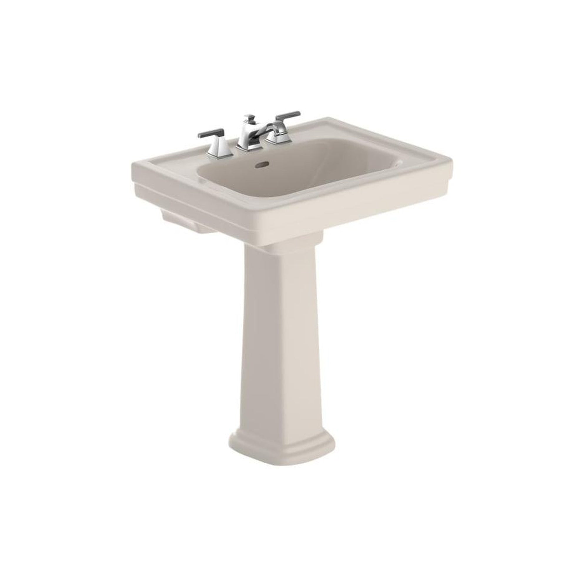 TOTO Promenade 1-Hole Lavatory and Ped Sedona Beige