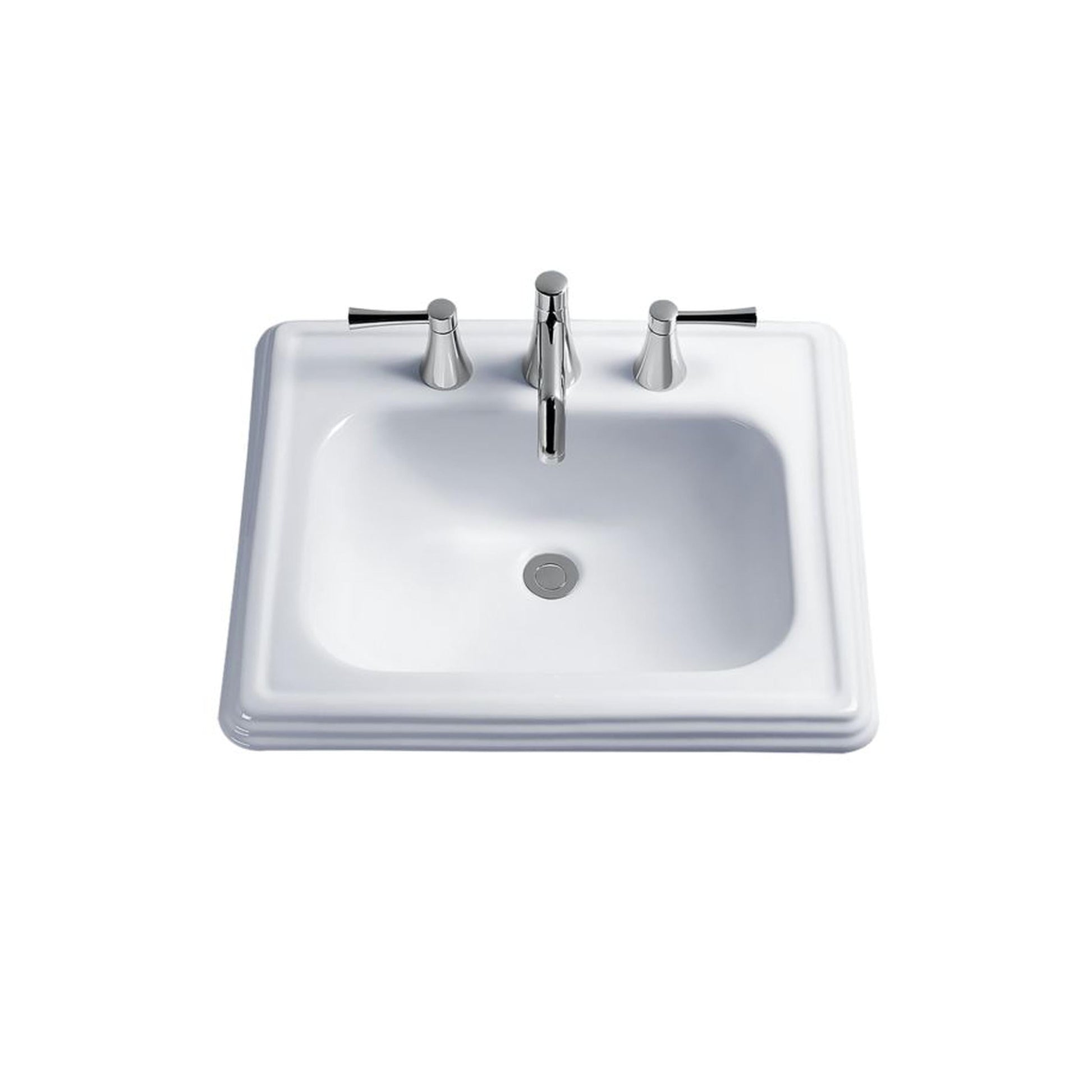 TOTO Promenade 4” Ctr Self Rim Lavatory Cotton