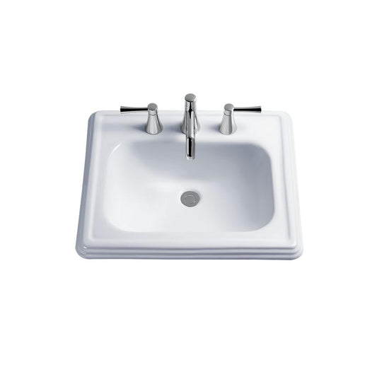 TOTO Promenade 4” Ctr Self Rim Lavatory Cotton