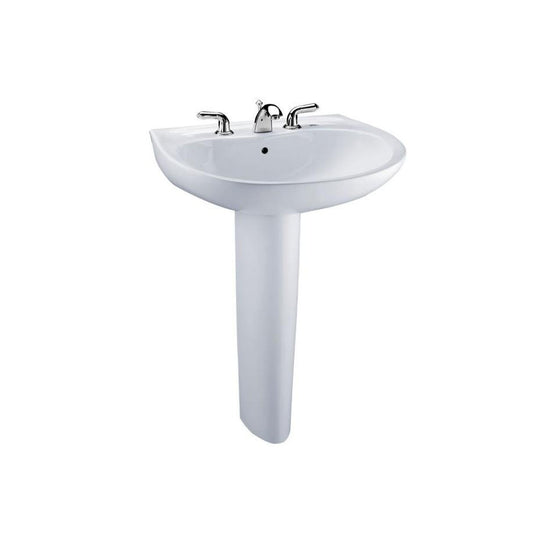 TOTO Prominence 1-Hole Lavatory and Ped Cotton
