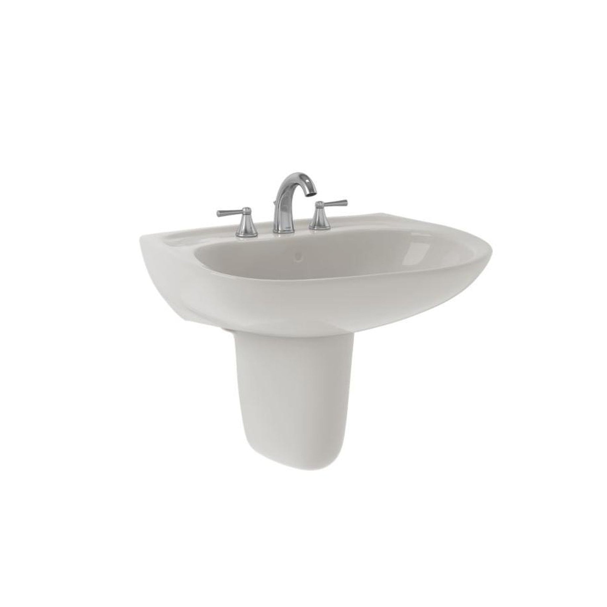 TOTO Prominence 1-Hole Lavatory and Shrd Colonial White