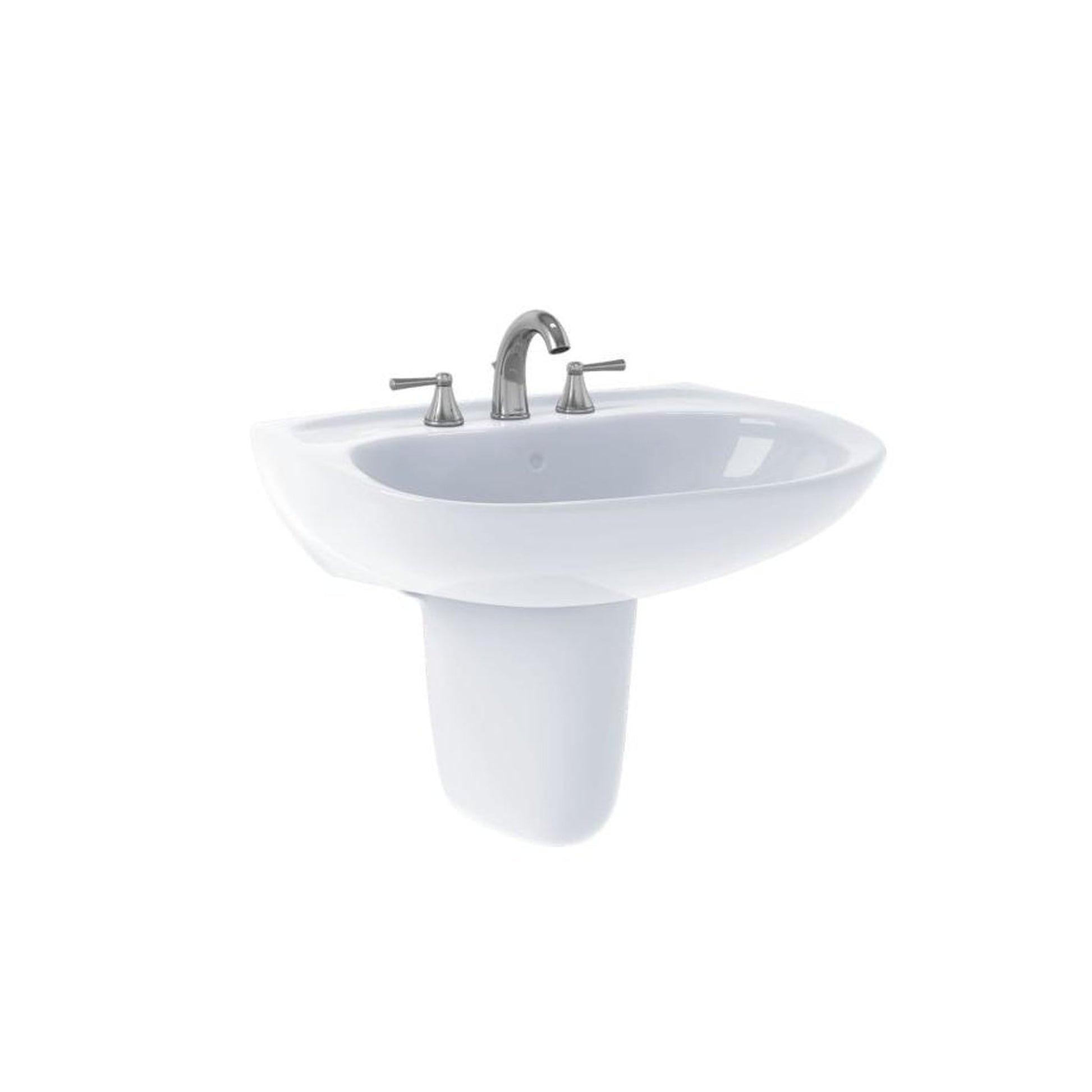 TOTO Prominence 1-Hole Lavatory and Shrd Cotton