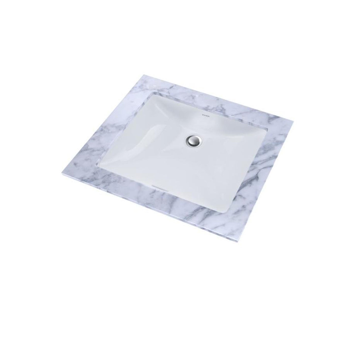 TOTO Rectangle Undercounter Lavatory Cotton