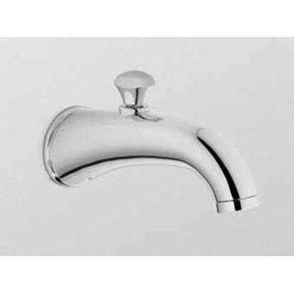 TOTO Silas Polished Chrome Wall-Mounted Tub Spout With Diverter