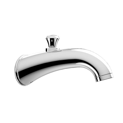 TOTO Silas Polished Chrome Wall-Mounted Tub Spout With Diverter