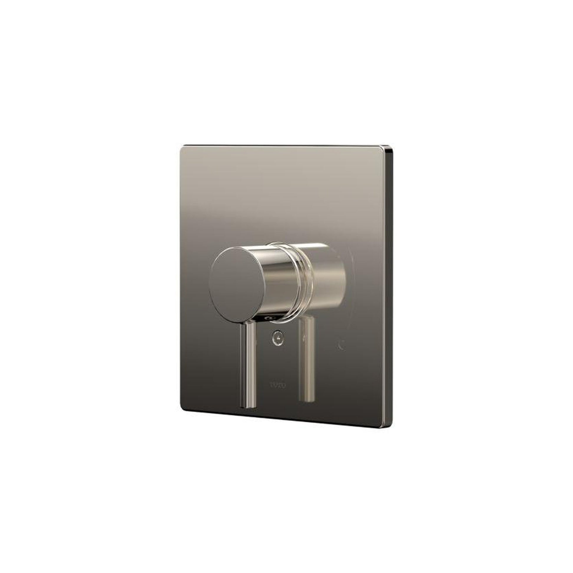 TOTO Square Polished Nickel Pressure Balance Valve Trim