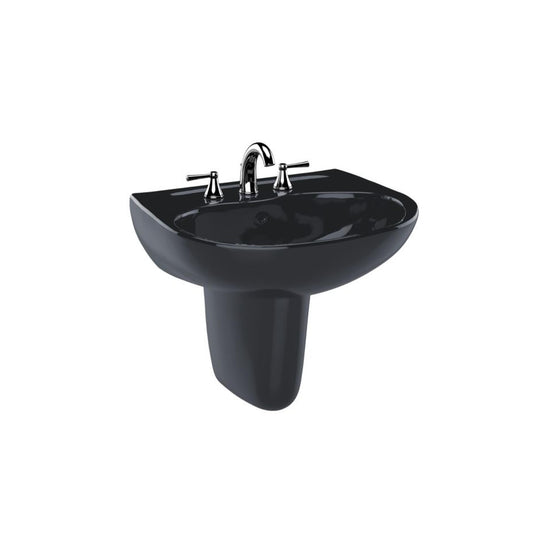 TOTO Supreme 1-Hole Lavatory and Shrd Ebony