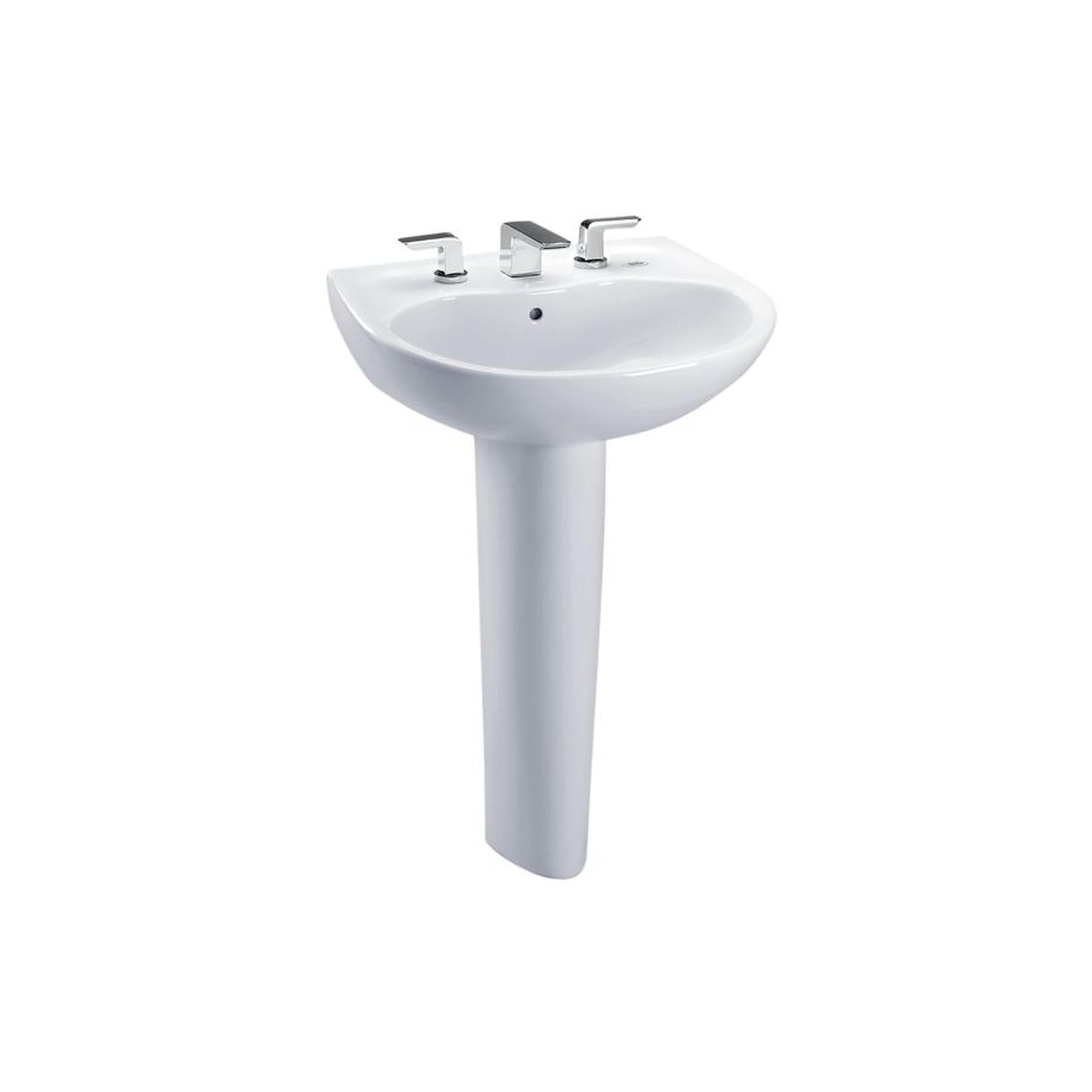 TOTO Supreme 8” Center Lavatory and Ped Cotton