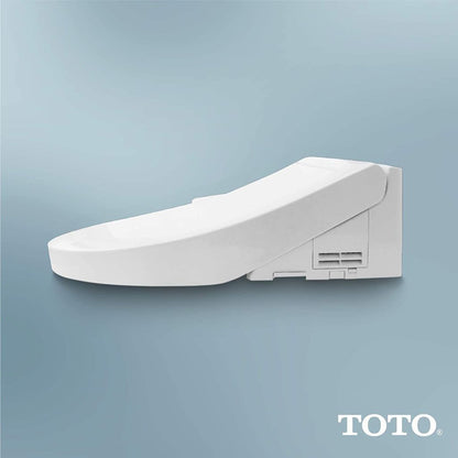 TOTO Washlet+ C2 Cotton White Electronic Elongated Toilet Bidet Seat