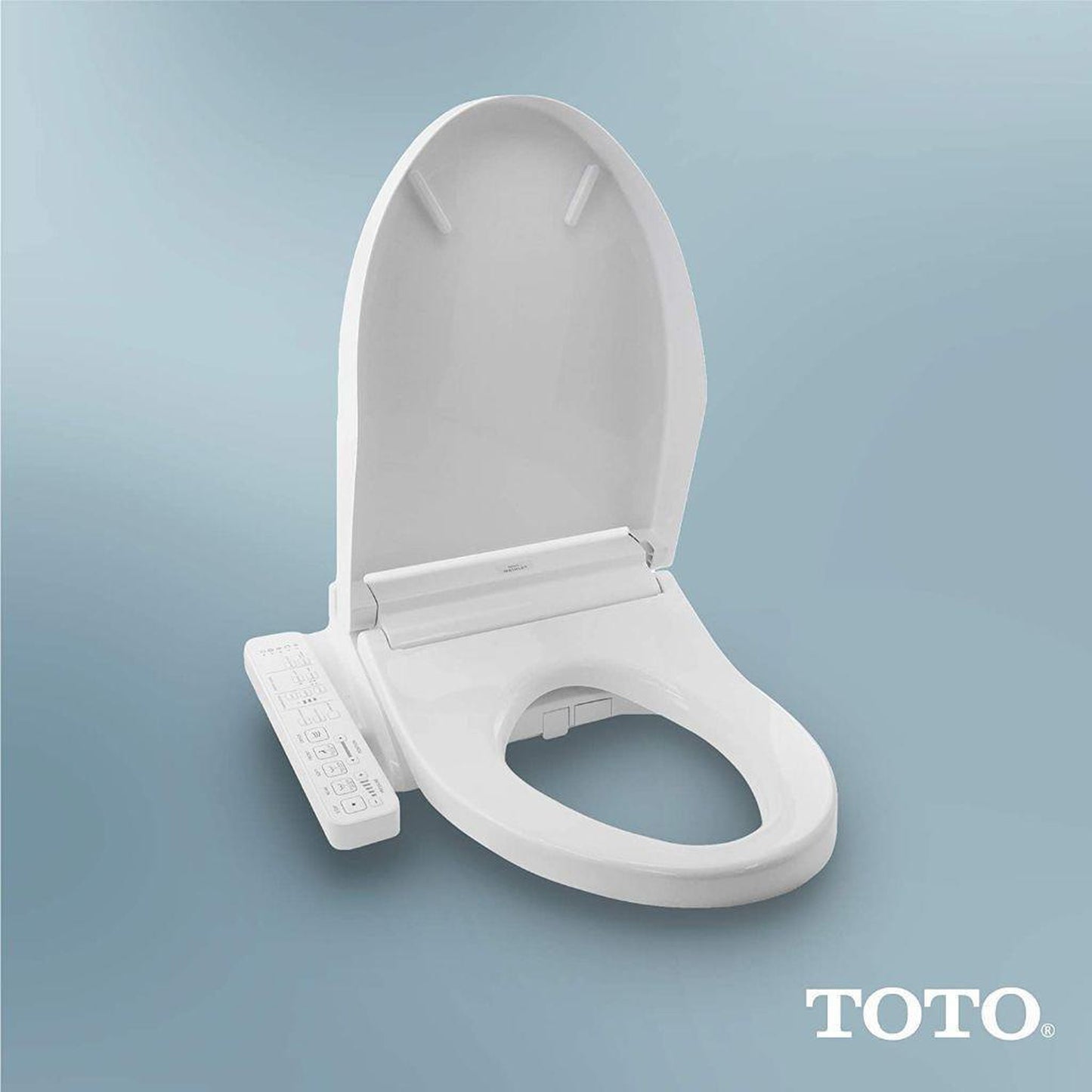 TOTO Washlet+ C2 Cotton White Electronic Elongated Toilet Bidet Seat