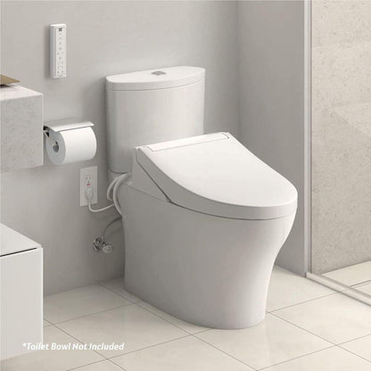 TOTO Washlet C5 Cotton White Electronic Elongated Toilet Bidet Seat