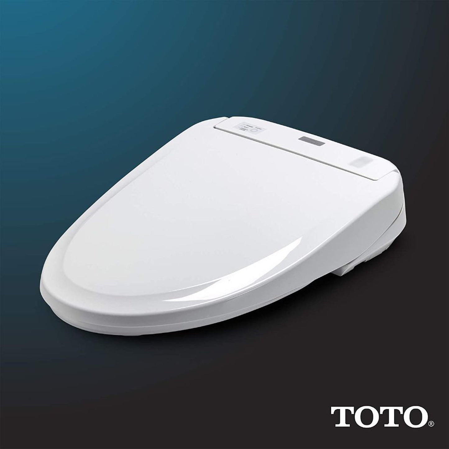 TOTO s300e Washlet Cotton White Electronic Round Toilet Bidet Seat