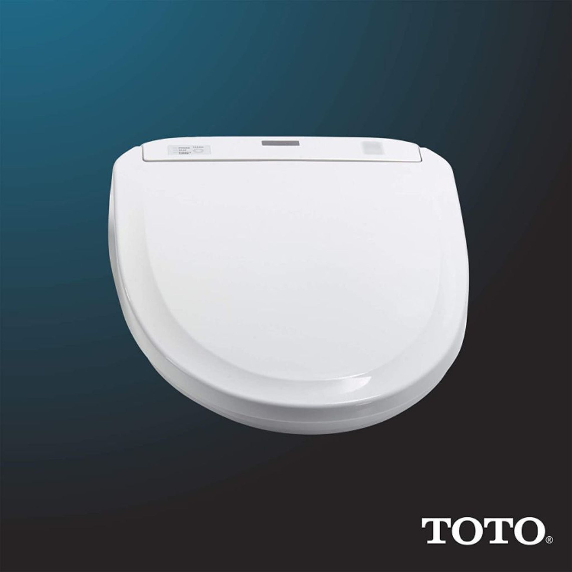 TOTO s350e Washlet Cotton White Electronic Round Toilet Bidet Seat