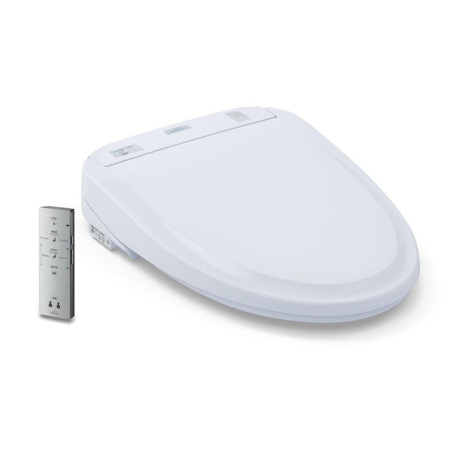 TOTO s350e Washlet Cotton White Electronic Round Toilet Bidet Seat