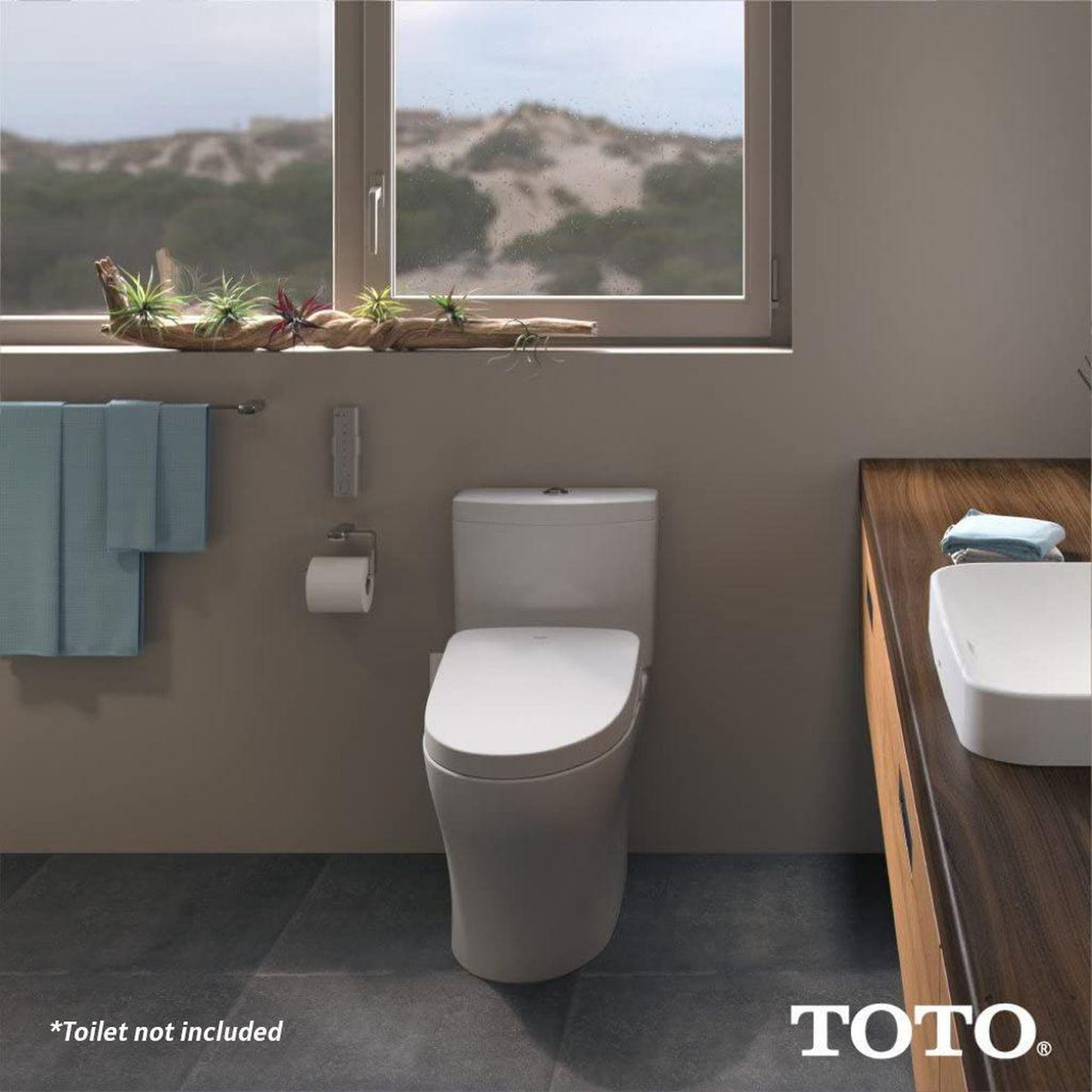 TOTO s500e Washlet Cotton White Contemporary Electronic Elongated Toilet Bidet Seat