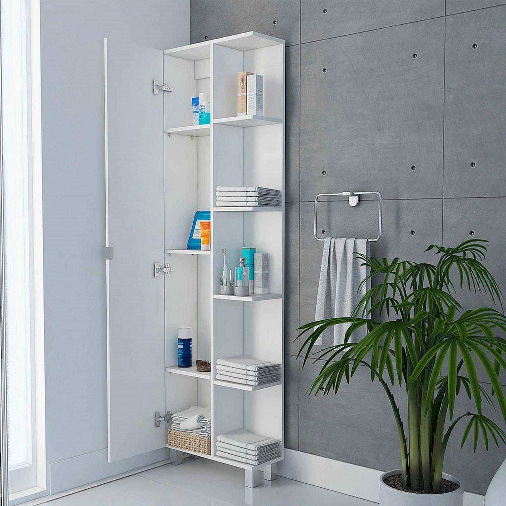 https://usbathstore.com/cdn/shop/products/TUHOME-Urano-62-White-Freestanding-Corner-Linen-Cabinet-With-5-Open-Shelves-10.jpg?v=1643742591&width=1946