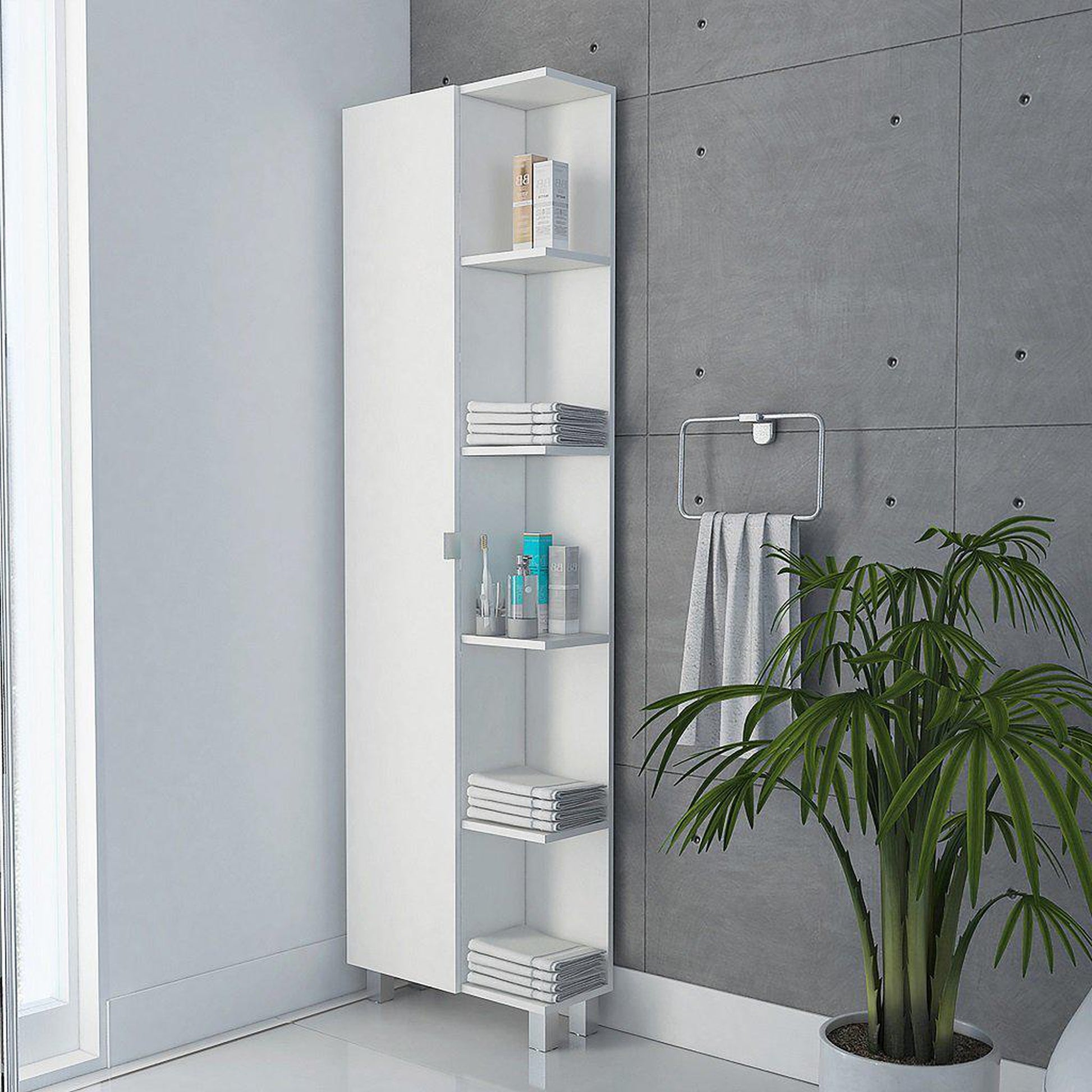 Modern Bathroom Linen Cabinets