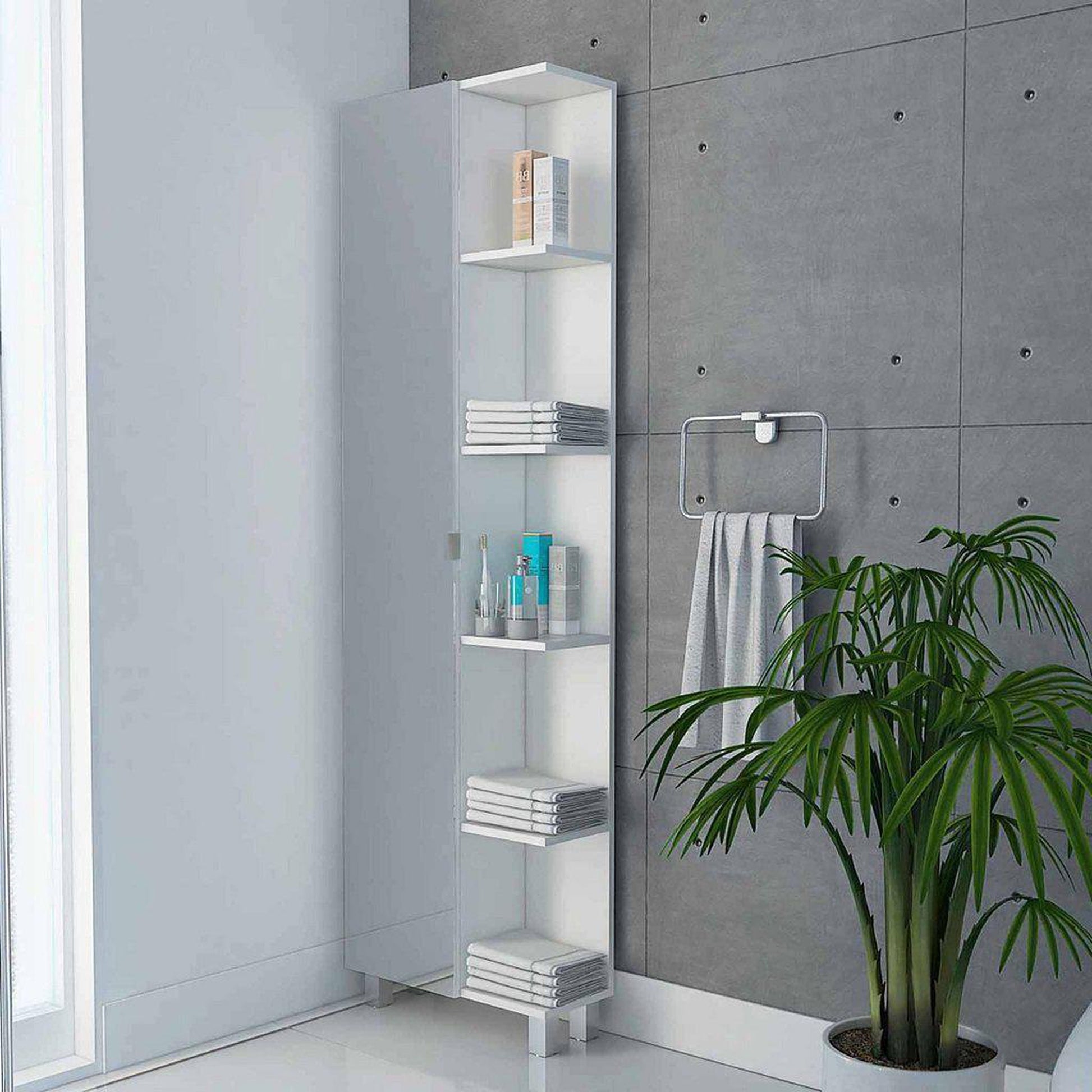 White Steel 3-Shelf Floor Freestanding Shower Caddy 12-in x 5.5-in in the  Bathtub & Shower Caddies department at