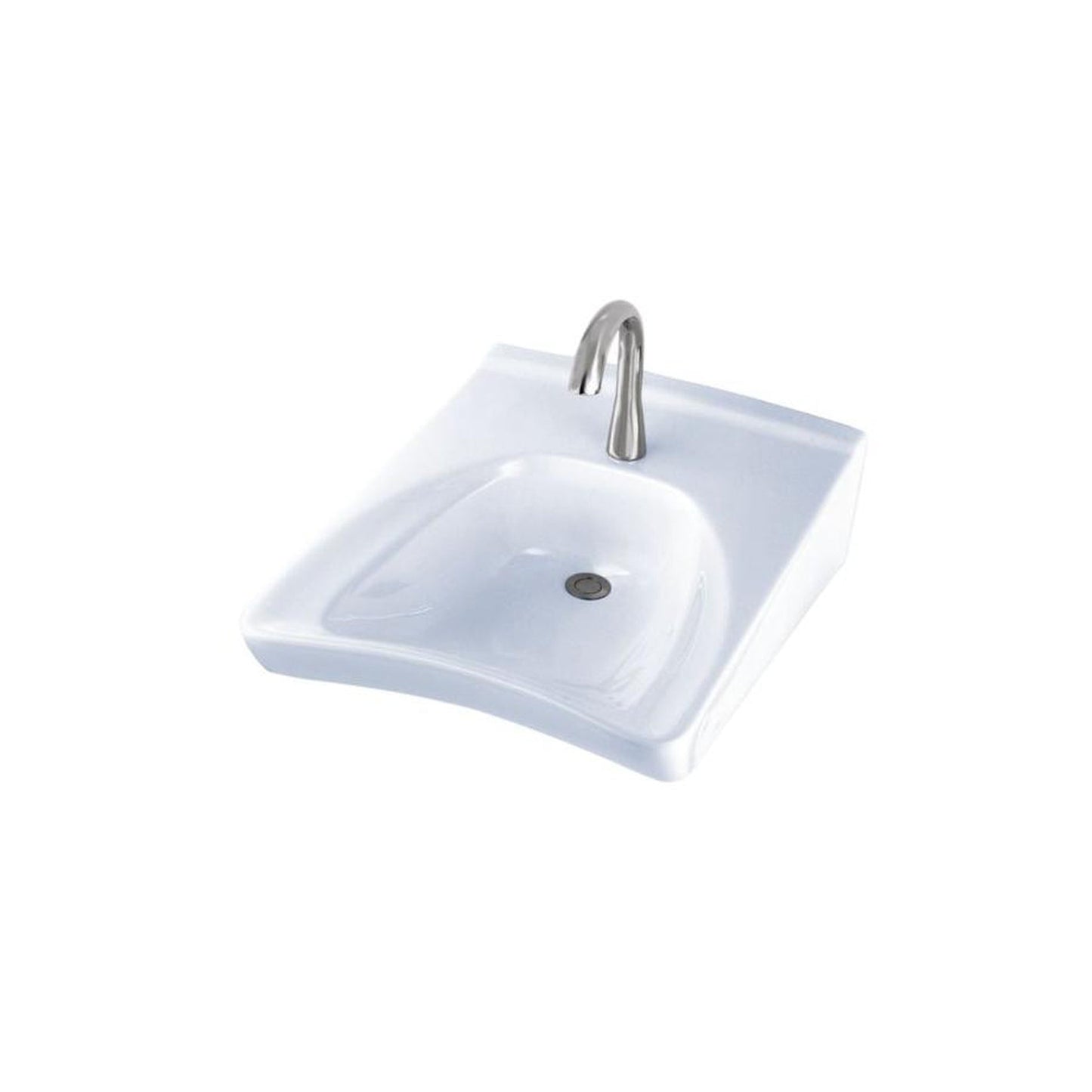 Toto 1-Hole Wall MT Hdcp Lavatory Cotton