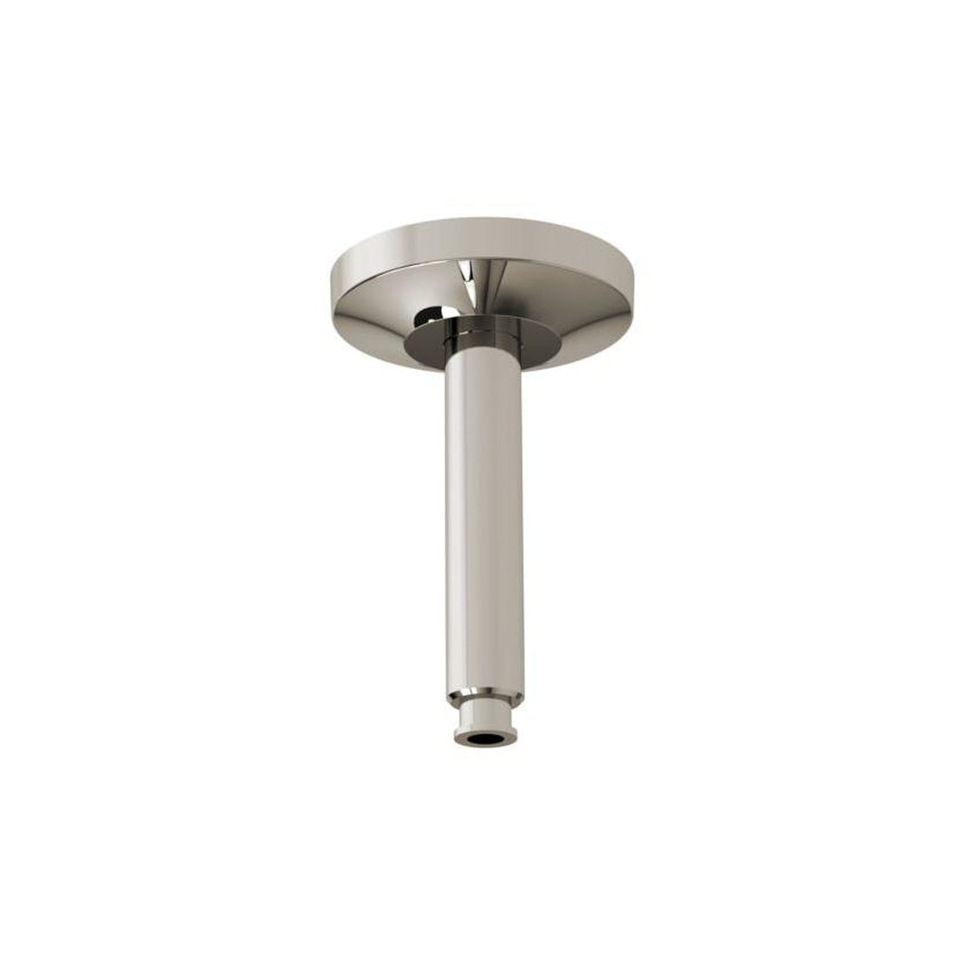 Toto 6” Rain Shower Arm Ceiling-Mnt Polished Nickel