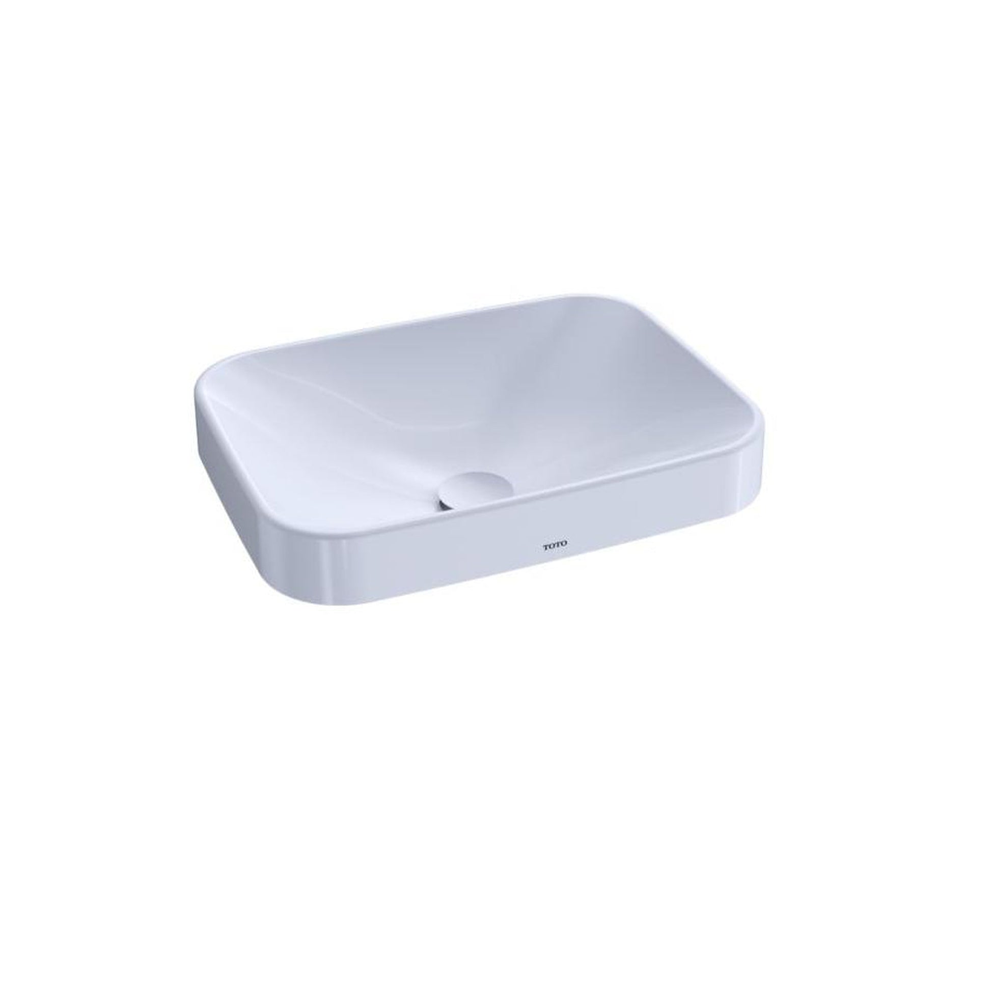 Toto Arvina Rectangle Vessel Lav Cotton