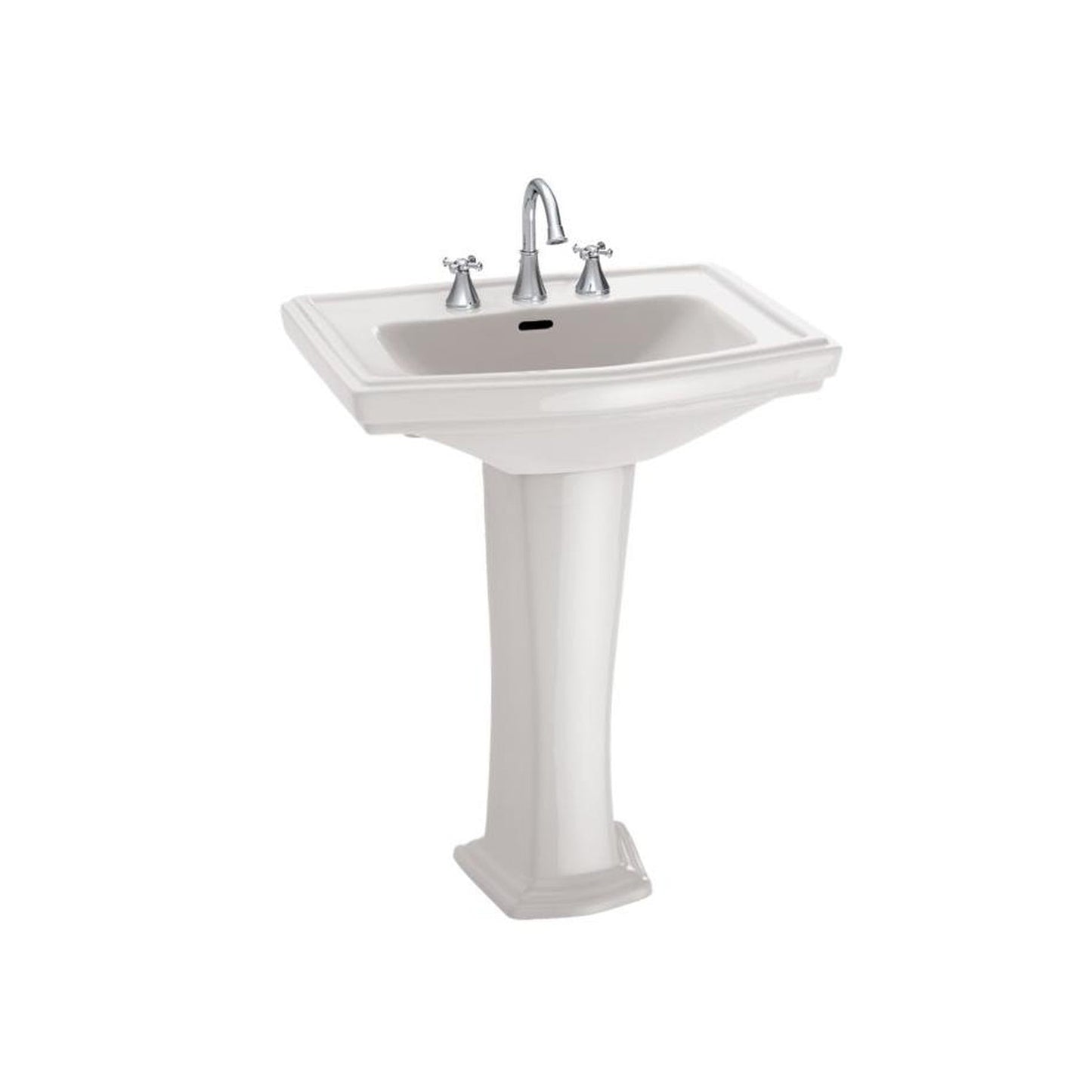 Toto Clayton 4” Center Lav & Ped Colonial White